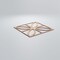 Ekena Millwork Large Swansea Decorative Fretwork Wood Wall Panels, Alder, 23 3/8"W x 23 3/8"H x 3/8"T WALW24X24X0375SWNAL - alternate 6